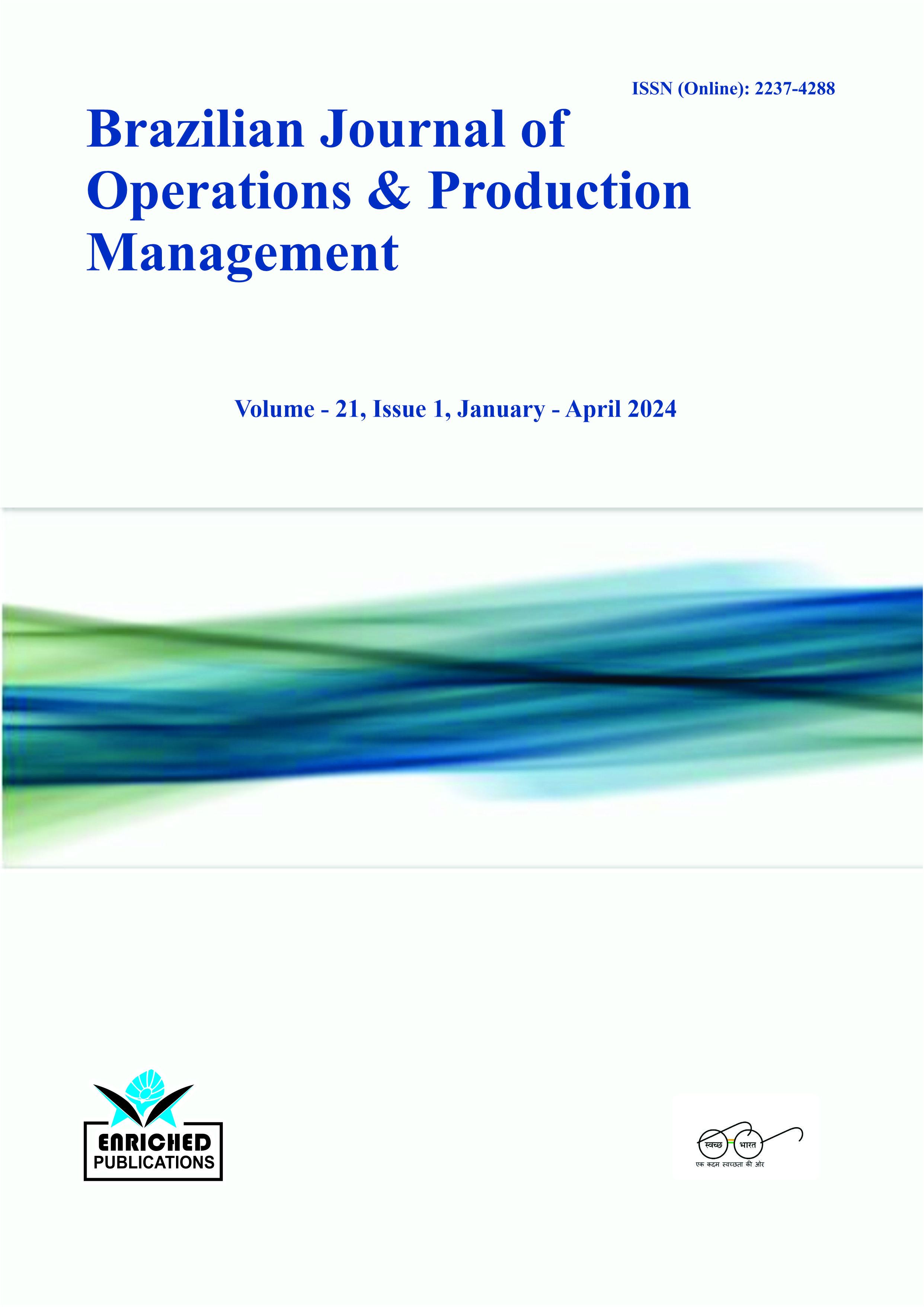 Brazilian Journal Of Operations & Production Management